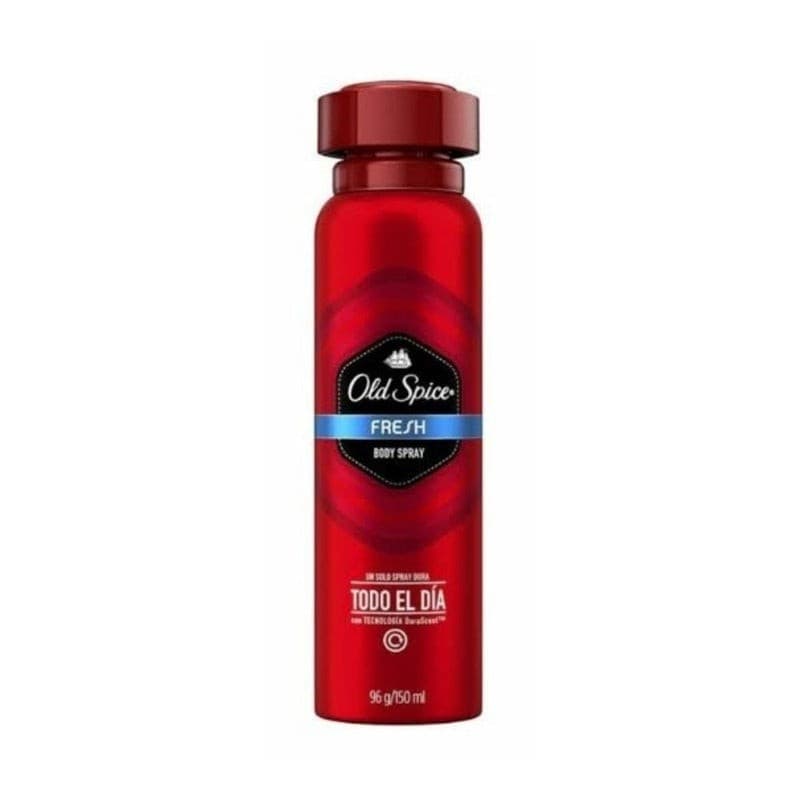Old Spice Fresh "menta" Spray Desodorante 96 G/150 Ml.