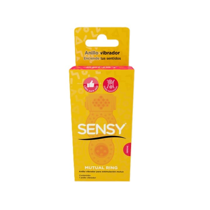 Sensy Vibrador Tipo Anillo Cja. C/1 Pza.
