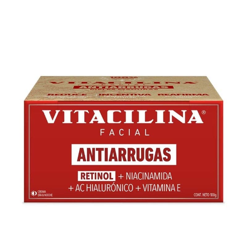 Vitacilina Facial Antiarrugas Crema D/n Tarro C/100 G.