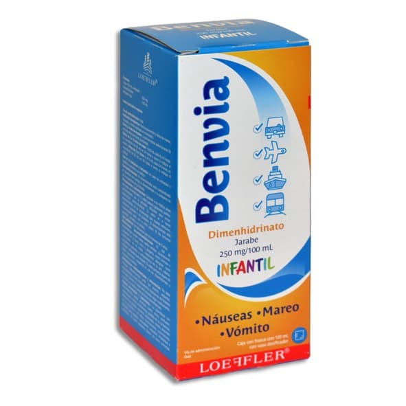 Benvia Jarabe Infantil Fco. 120 Ml. 250 Mg/100 Ml.