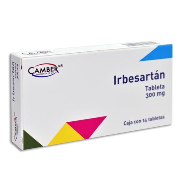 Irbesartán (camber) C/14 Tabs. 300 Mg.