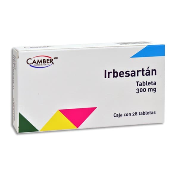 Irbesartán (camber) C/28 Tabs. 300 Mg.