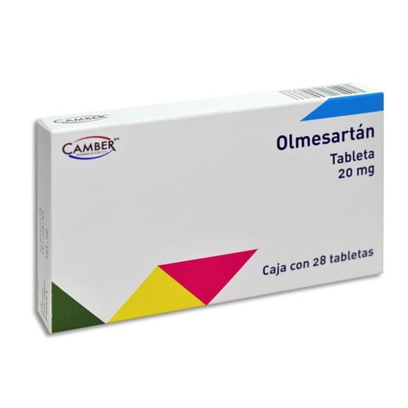 Olmesartán (camber) C/28 Tabs. 20 Mg.
