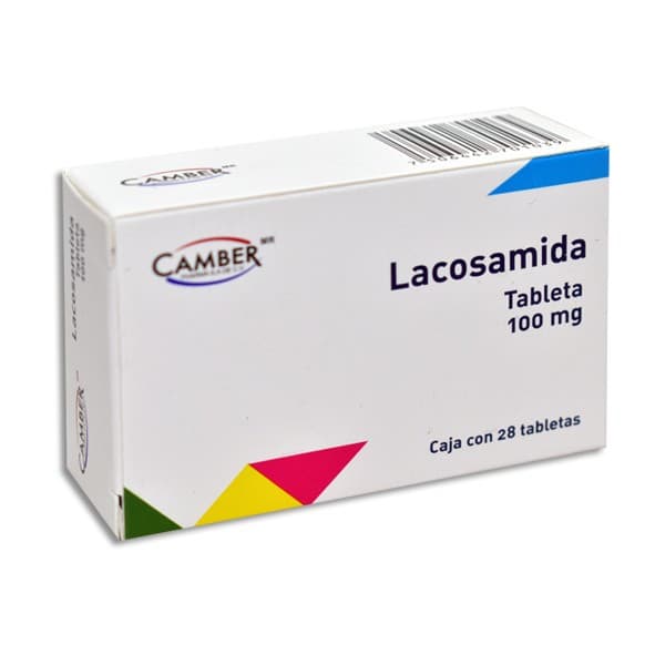 Lacosamida (camber) C/28 Tabs. 100 Mg.