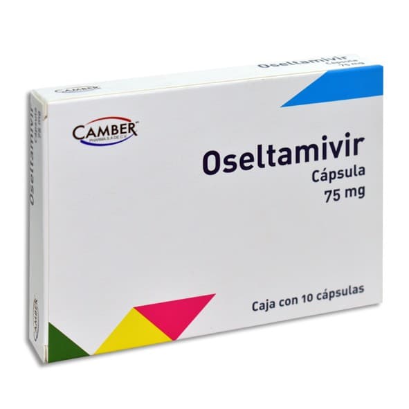 Oseltamivir (camber) C/10 Caps. 75 Mg.