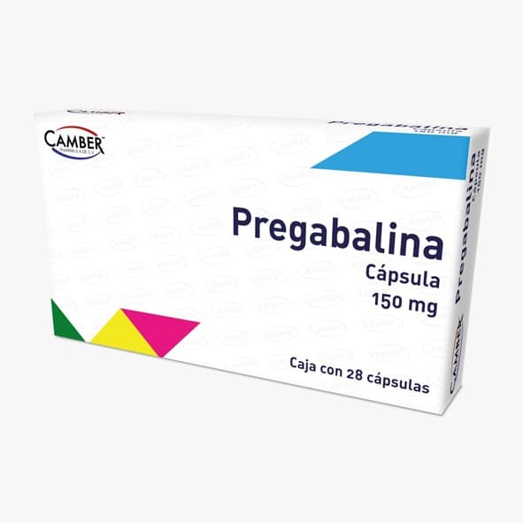 Pregabalina (camber) C/28 Caps. 150 Mg.