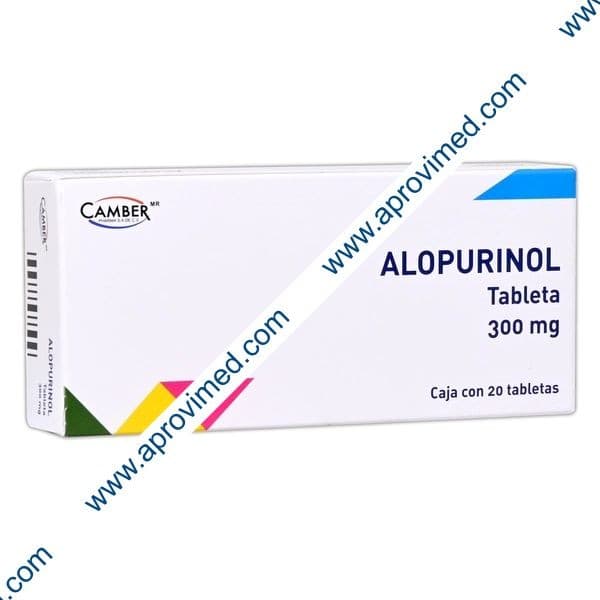 Alopurinol (camber) C/20 Tabs. 300 Mg.