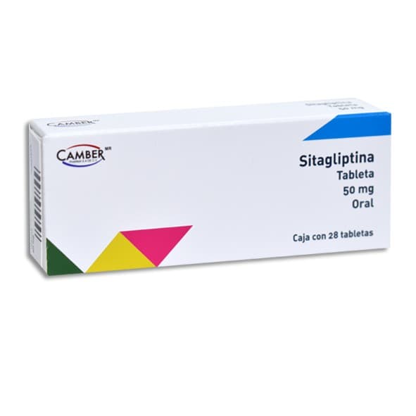 Sitagliptina (camber) C/28 Tabs. 50 Mg.