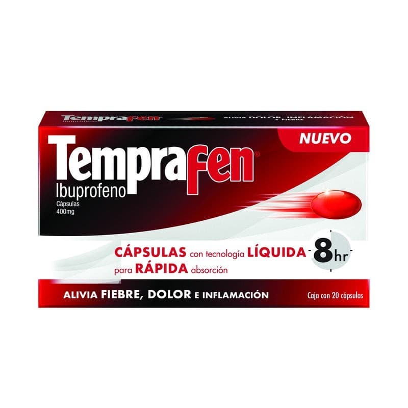 Temprafen C/20 Caps. 400mg.