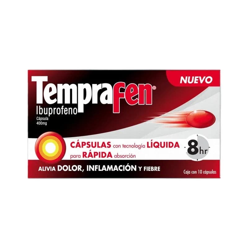 Temprafen C/10 Caps. 400 Mg.