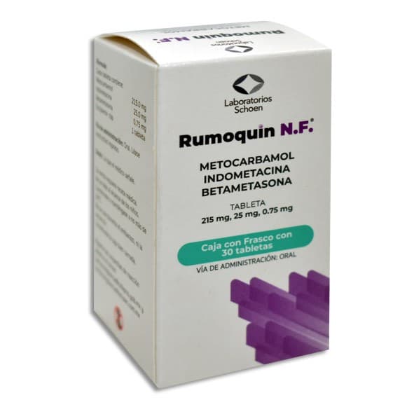 Rumoquin N.f. C/30 Tabs. 215/25/0.75 Mg.