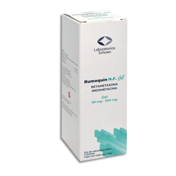 Rumoquin N.f. Gel Tubo C/60 G. 50-500 Mg/100 G.
