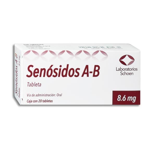 Senósidos A-b (schoen) C/20 Tabs. 8.6 Mg.