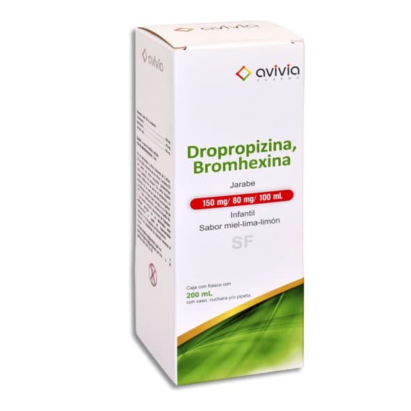 Dropzina./bromxina. (avivia) Jbe. Inf. Sab. M-l-l Fco. 200 Ml. 150-80 Mg/100 Ml.