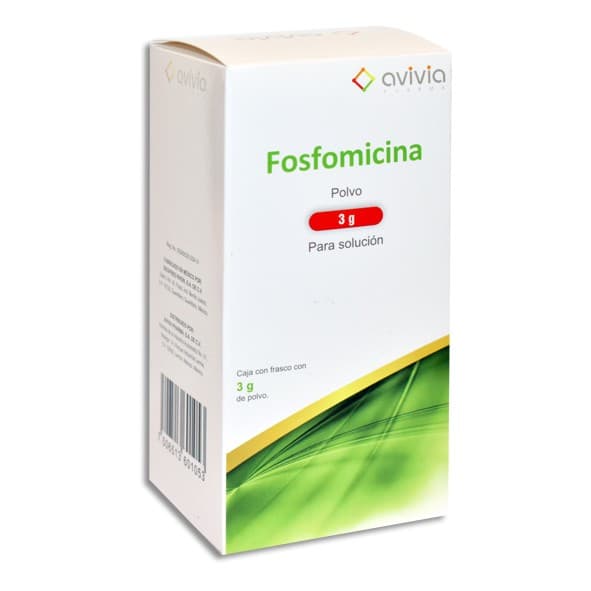 Fosfomicina (avivia) C/1 Fco. Polvo P/solución 3 G.