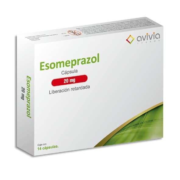 Esomeprazol (avivia) C/14 Caps. L.r. 20 Mg.