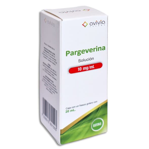 Pargaverina (avivia) Sol. Fco. Gotero 20 Ml. 10 Mg/1 Ml.