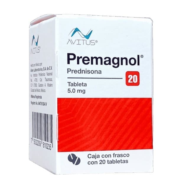 Premagnol C/20 Tabs. 5.0 Mg.