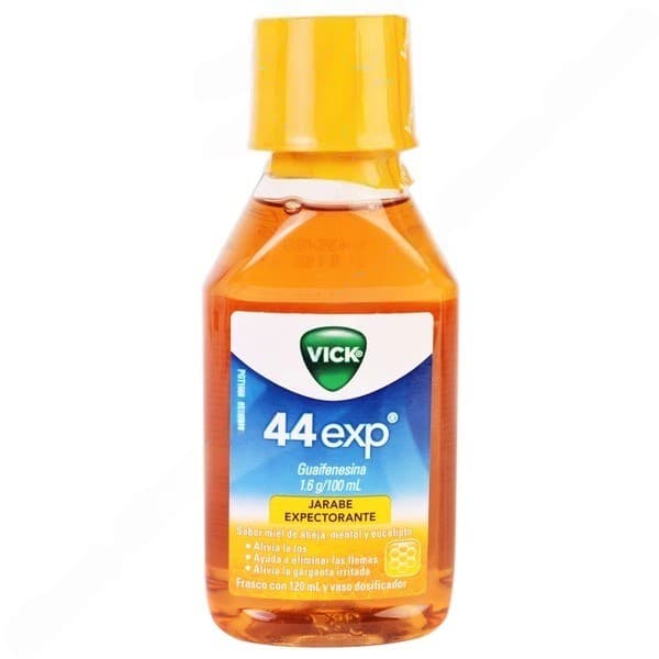 Vick 44 Exp Jarabe Sab. Miel Fco. 120 Ml. 1.6 G/100 Ml.
