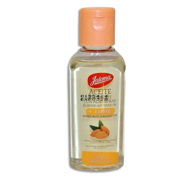 Aceite Suavizante con Almendras+karité (jaloma) Fco. 60 Ml.