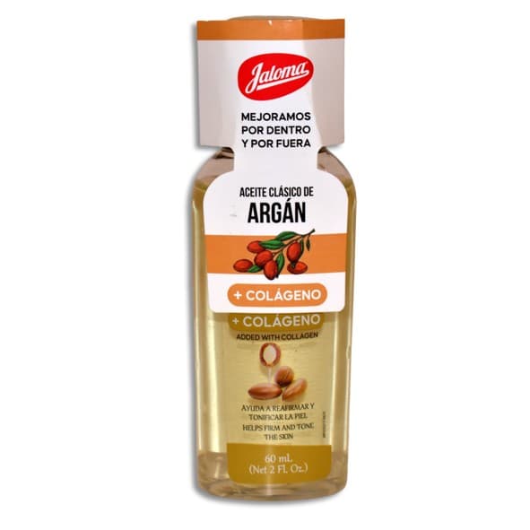 Aceite de Argán+colágeno (jaloma) Fco. 60 Ml.