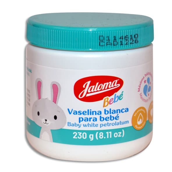 Vaselina Blanca para Bebé (jaloma) Tarro C/230 G.