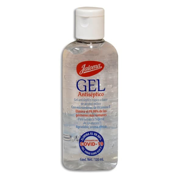 Gel Antiséptico para Manos (jaloma) Fco. 120 Ml.