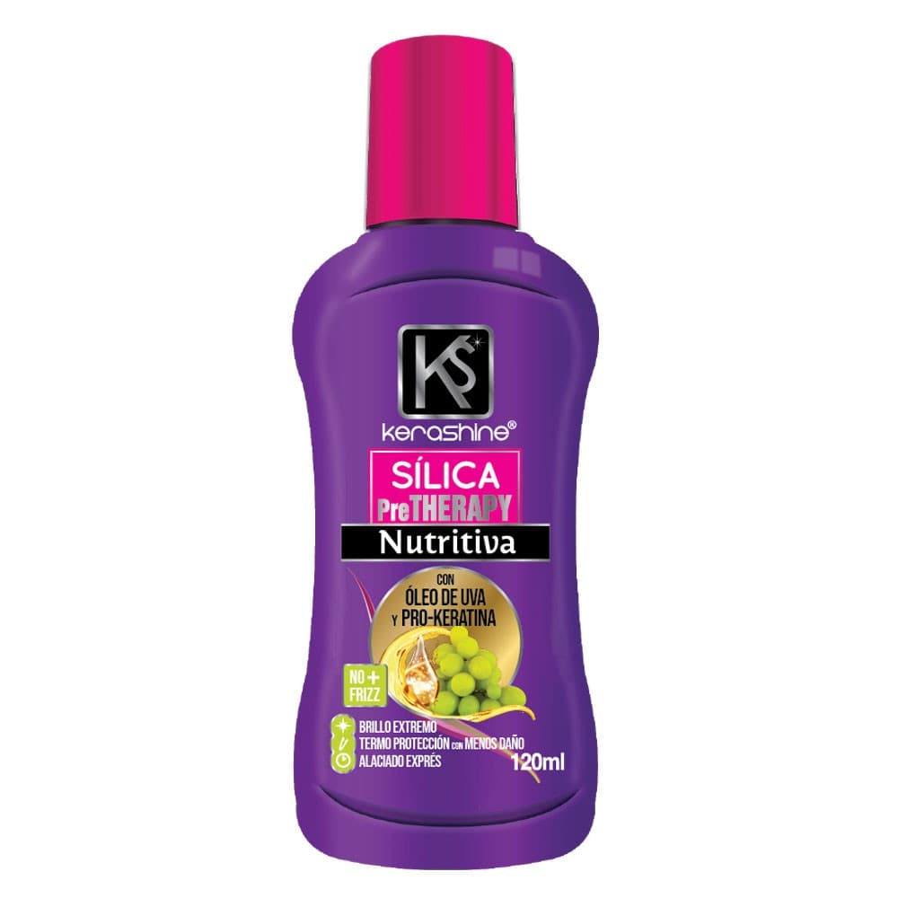Sílica con Keratina y 12 Óleos Fco C/120 Ml.
