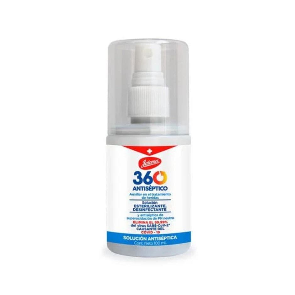 360 Antiséptico Solución Fco. Atomizador 100 Ml. 60 Ppm.