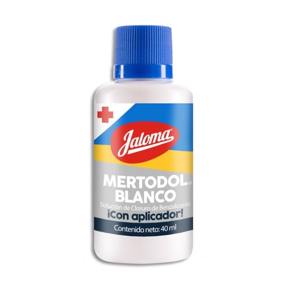 Mertodol Blanco Sol. C/aplicador Fco. 40 Ml.