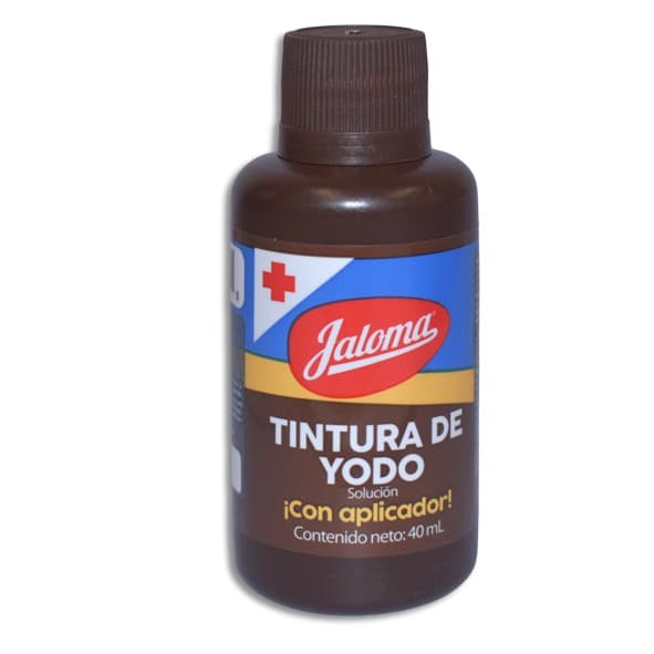 Tintura de Yodo (jaloma) Sol. C/aplicador Fco. 40 Ml.
