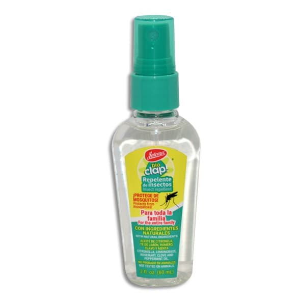 Bio Clap (repelente de Insectos) Fco. Atomizador 60 Ml.