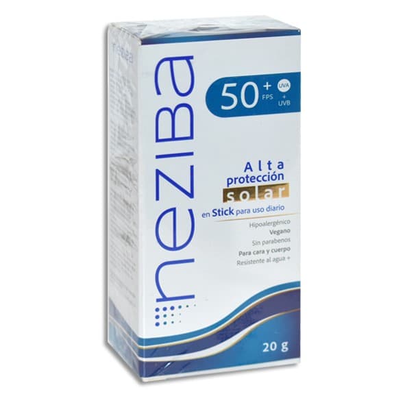 Neziba Protector Solar en Stick Fps50+uva/uvb Barra C/20 G.