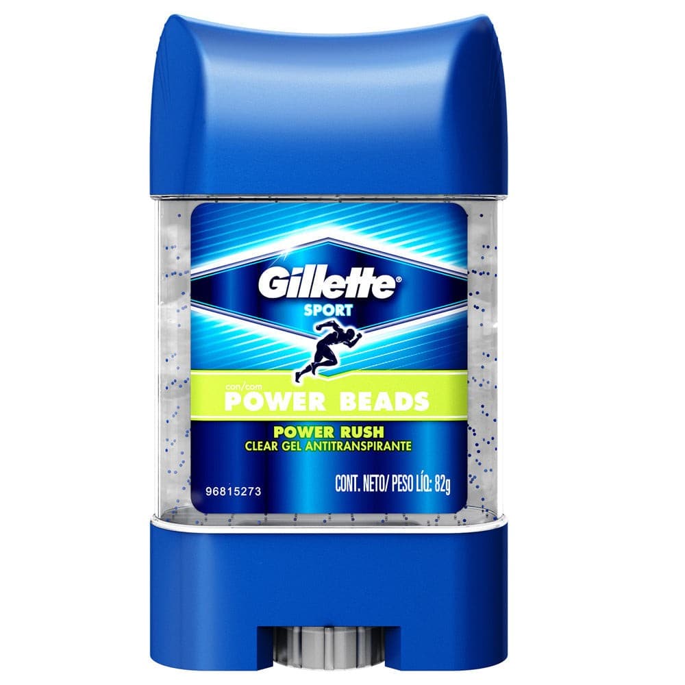 Gillette Power Rush Gel Antitranspirante 82 G.