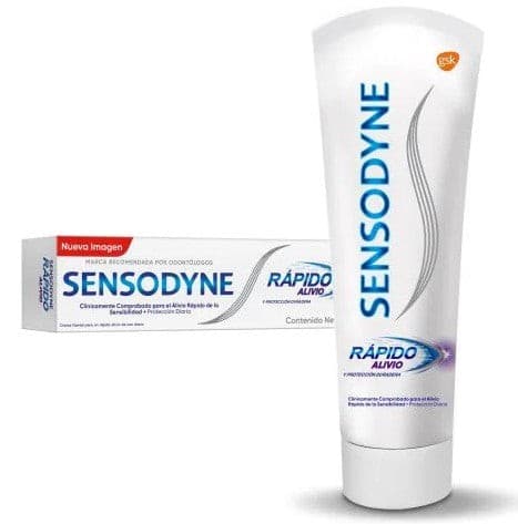 Sensodyne "rápido Alivio" Crema Dental Tubo C/100 G.
