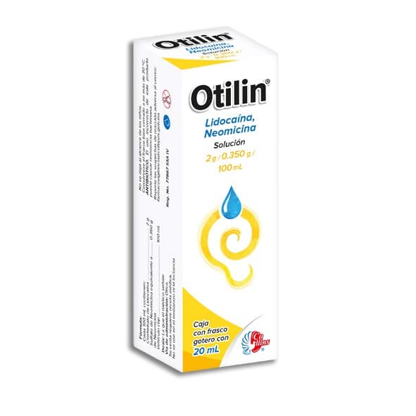 Otilin Sol. Ótica Fco. Gotero 20 Ml. 2-0.350 G/100 Ml.