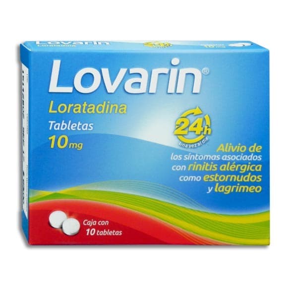 Lovarin 24h Cja. C/10 Tabs. 10 Mg.