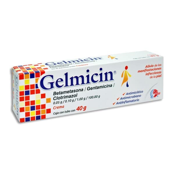 Gelmicin Crema Tubo C/40 G. 0.05-0.10-1.00 G/100 G.