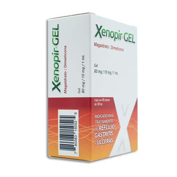 Xenopir Gel C/10 Sobres 10 Ml. 80-10 Mg/1 Ml.