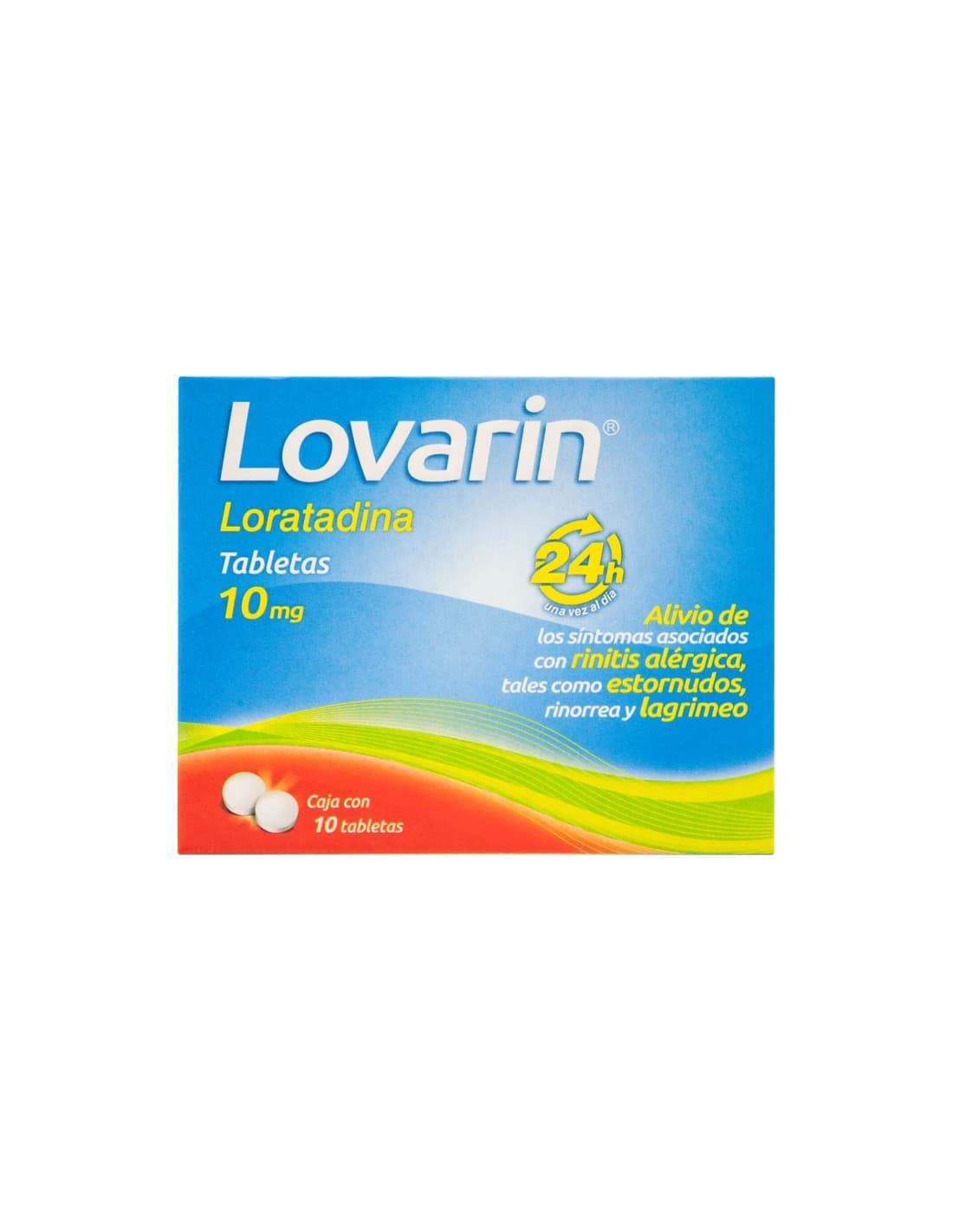 Lovarin 24h Fco. C/20 Tabs. 10 Mg.