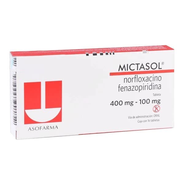 Mictasol C/16 Tabs. 400/100 Mg.