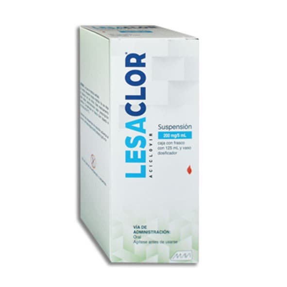 Lesaclor Susp. Fco. 125 Ml. 200 Mg/5 Ml.
