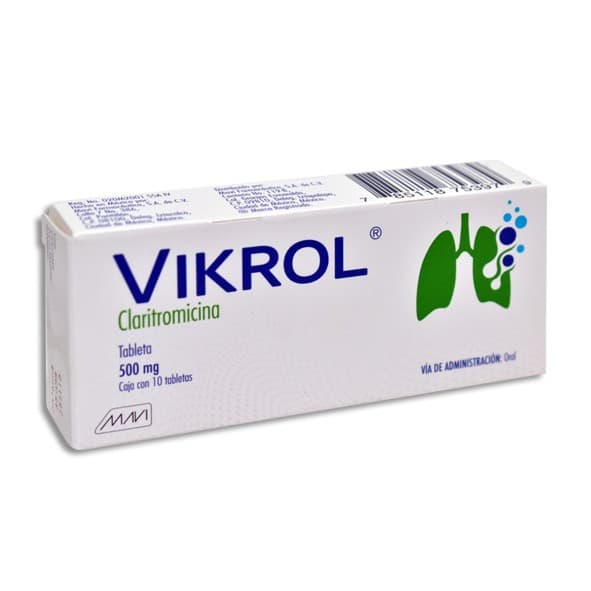 Vikrol C/10 Tabs. 500 Mg.