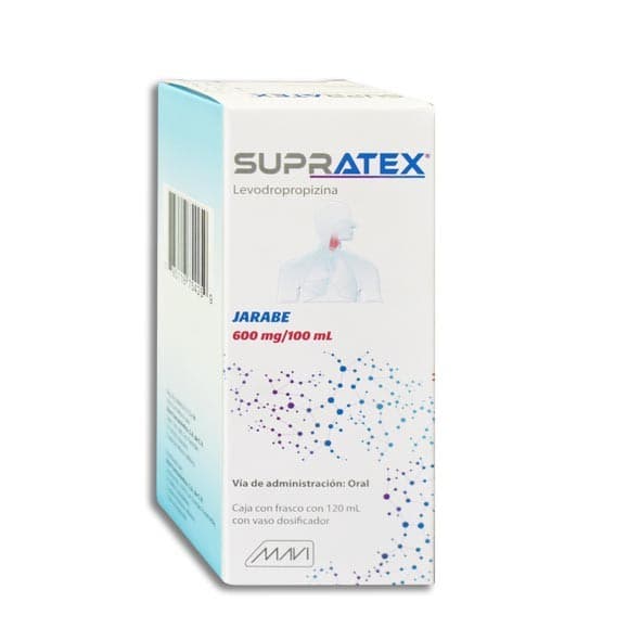 Supratex Jarabe Fco. 120 Ml. 600 Mg/100 Ml.