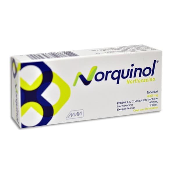 Norquinol C/20 Tabs. 400 Mg.