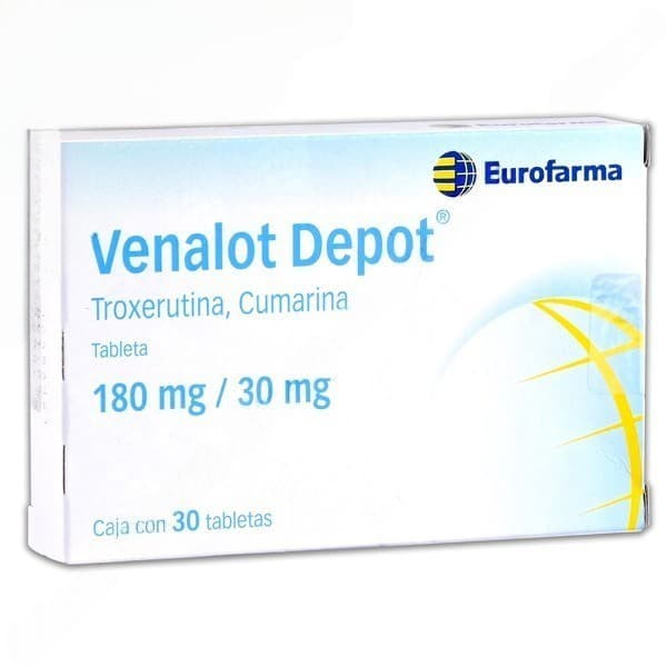 Venalot Depot C/30 Tabs. 180/30 Mg.