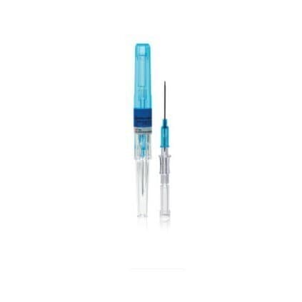 Safelet Catéter Iv Radiopaco 22gx1"(25mm) Azul C/1 Pza.