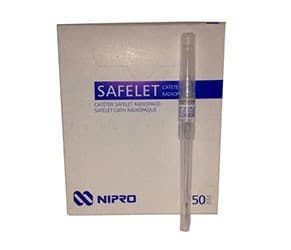 Safelet Catéter Iv Radiopaco 16gx2" (1.75x50mm) Gris C/1 Pza.