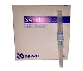 Safelet Catéter Iv Radiopaco 22gx1"(25mm) Azul C/1 Pza.