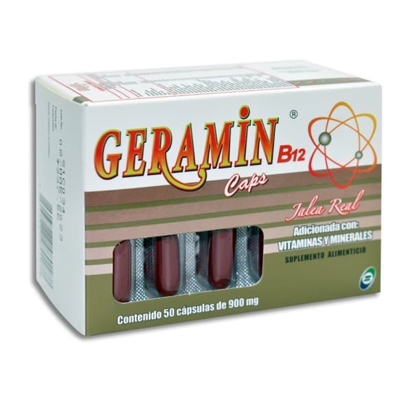 Geramin B-12 C/50 Caps. 900 Mg.